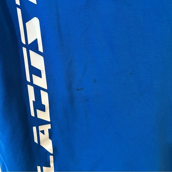 Lacoste Men’s Regular Fit Movement Printed Polo Shirt Bright Royal Blue Large - Picture 5 of 9